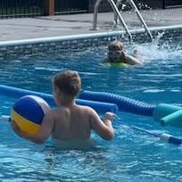 Loving the pool!