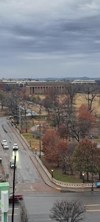 Views from hotel balcony