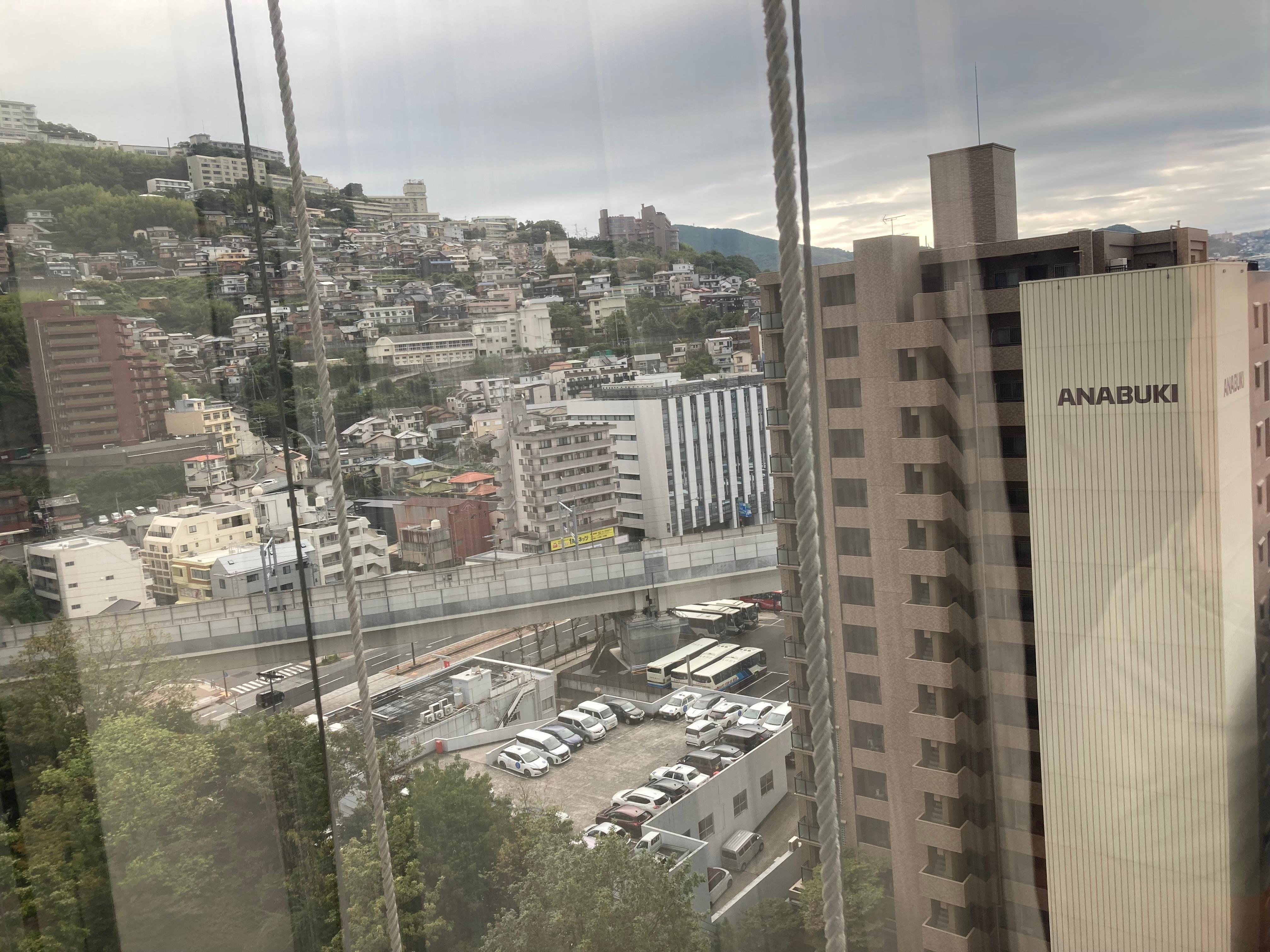 View from hotel window