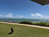 Photo form the water park side.