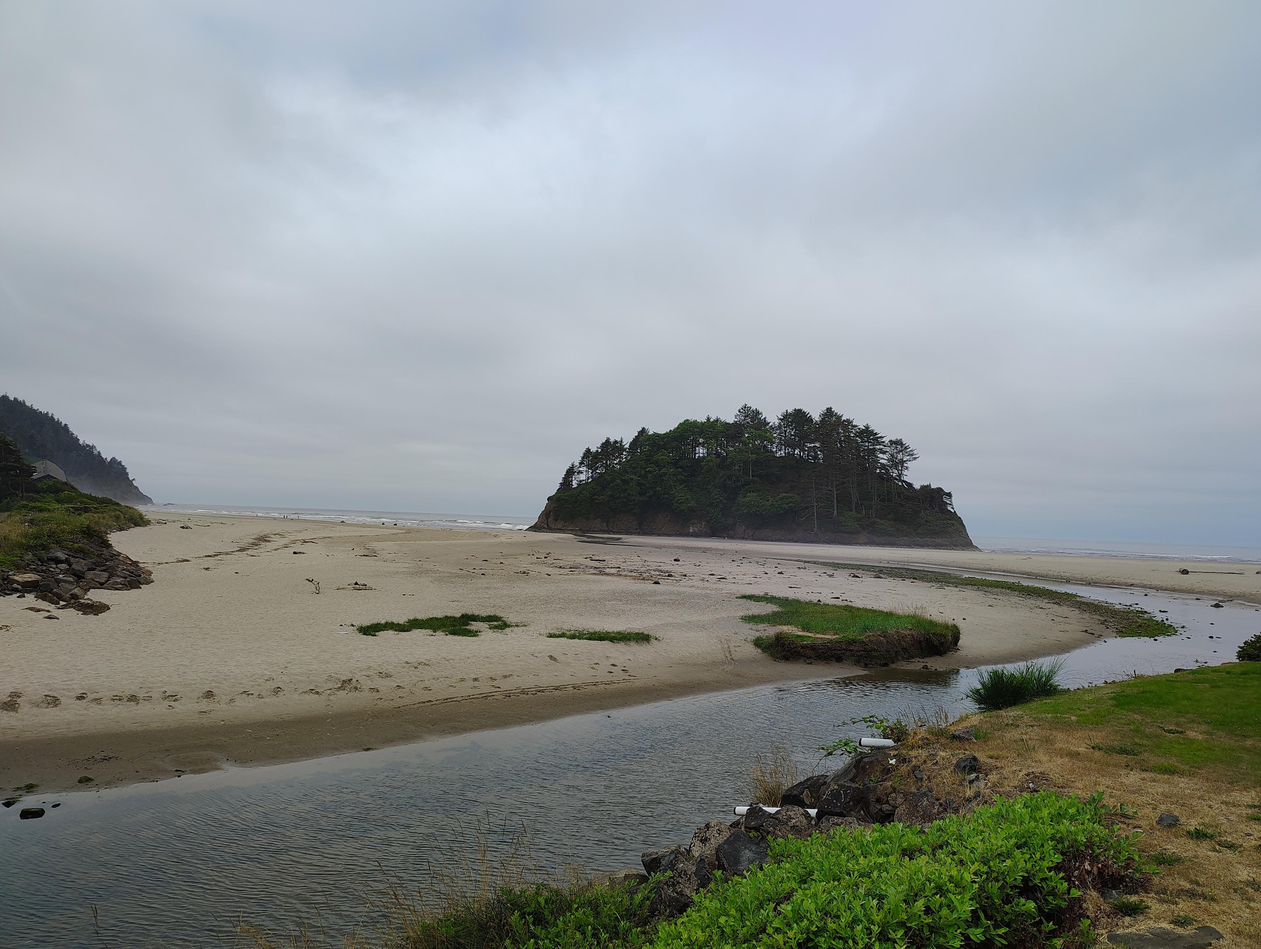 Proposal Rock from the deck.