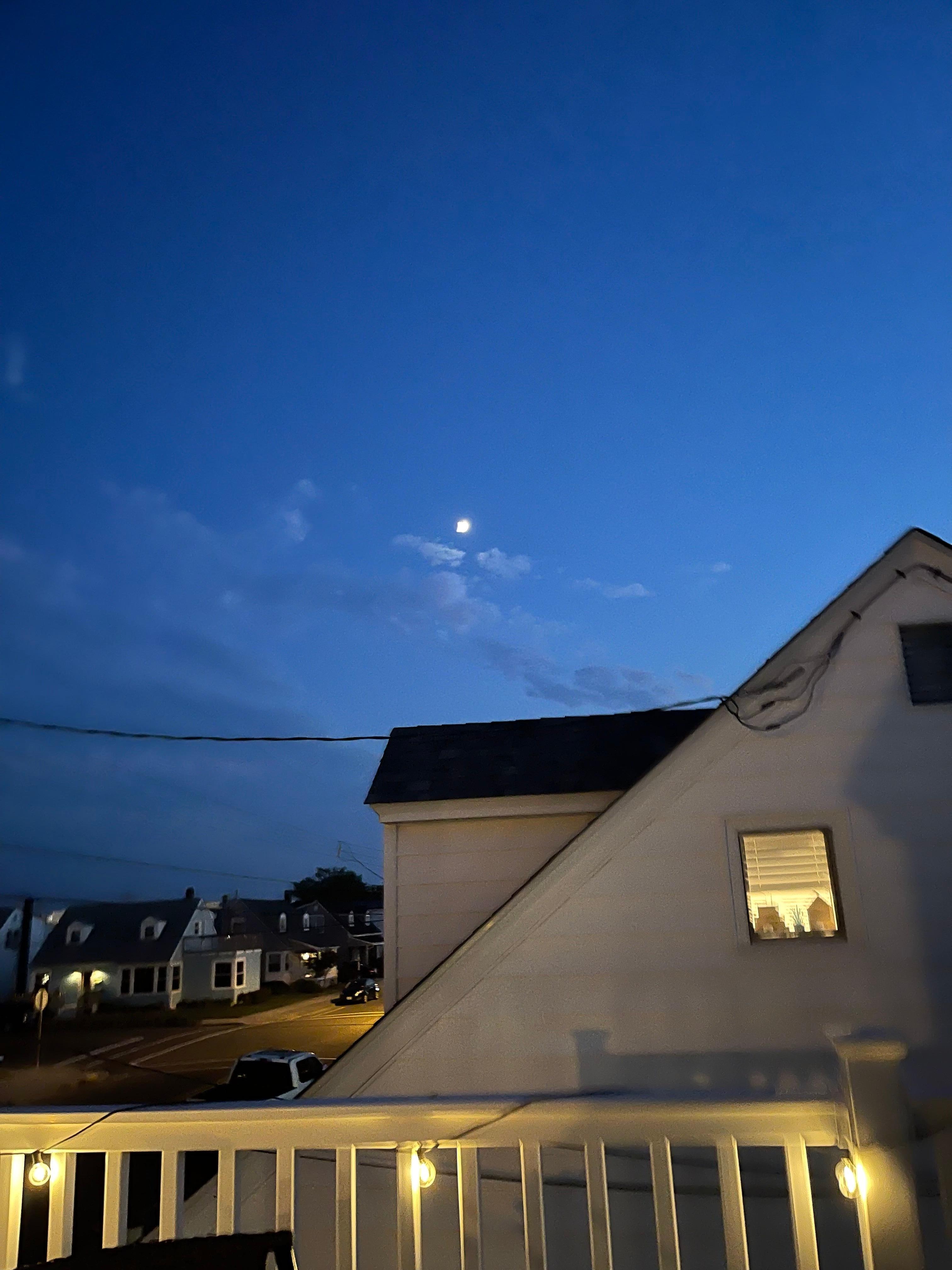 Deck off second floor master