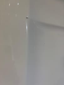 Stain in shower