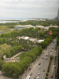 View from room on floor 17