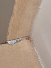 Corner of the restroom