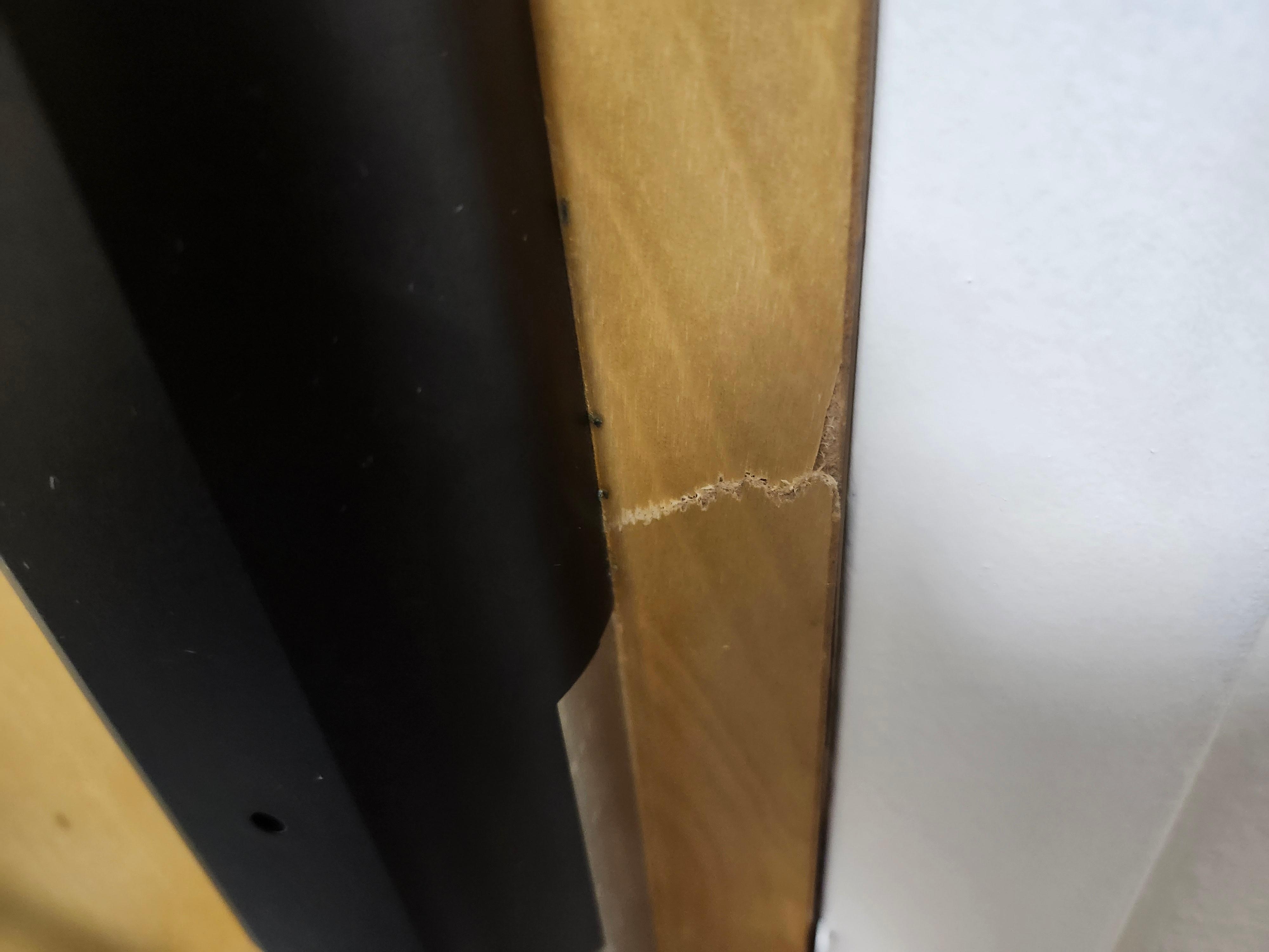 Broken door no bolt 