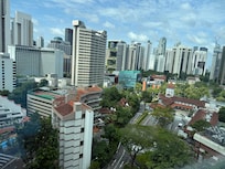 View from 12th floor gymn