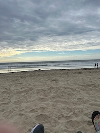 Just steps away as advertised.