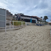 Restaurante en la playa