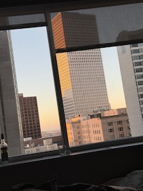 The view waking up was so beautiful