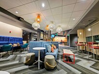 The Lobby is colorful and inviting.