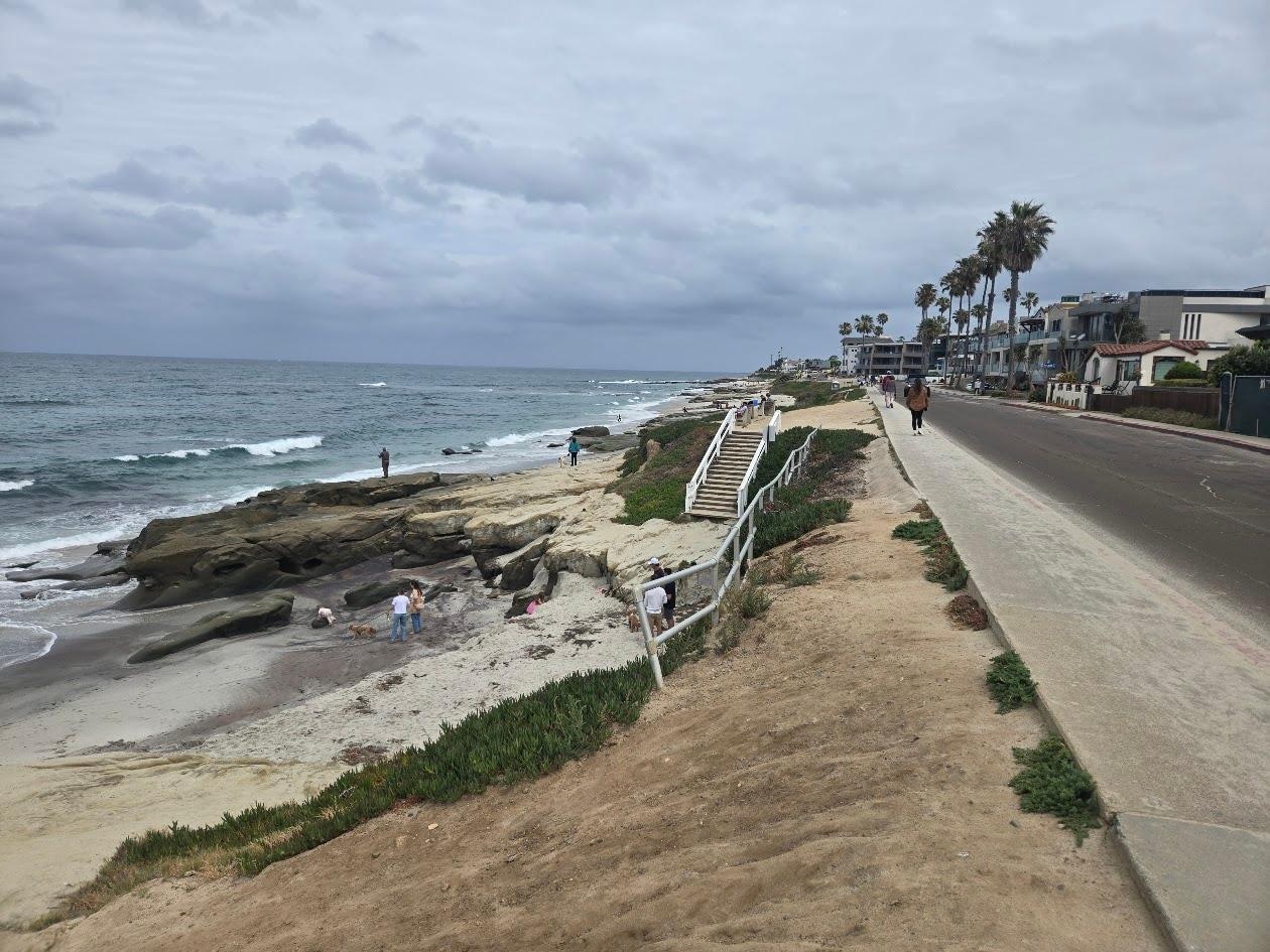 Windandsea Beach across the street