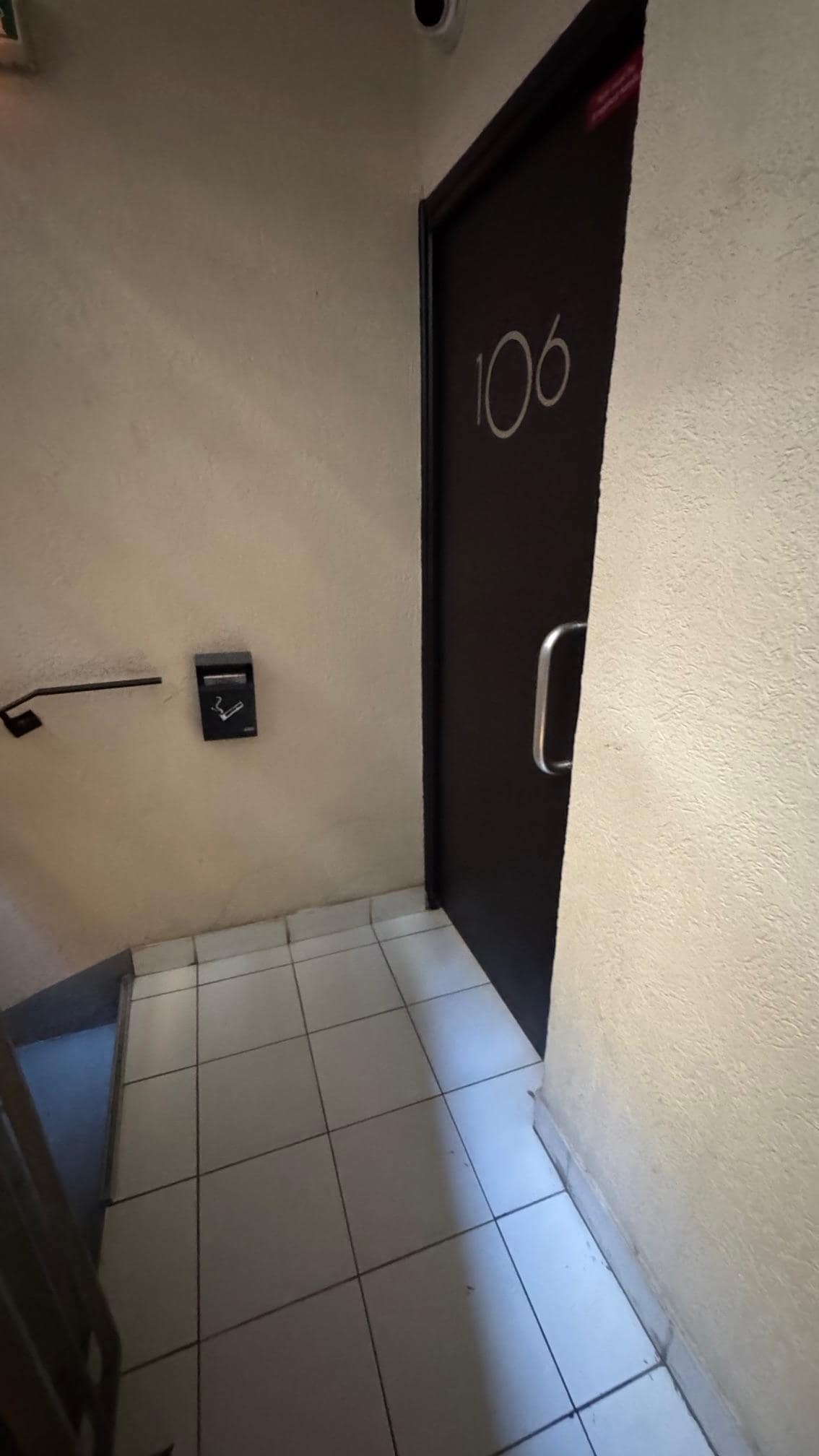 Porte de la chambre