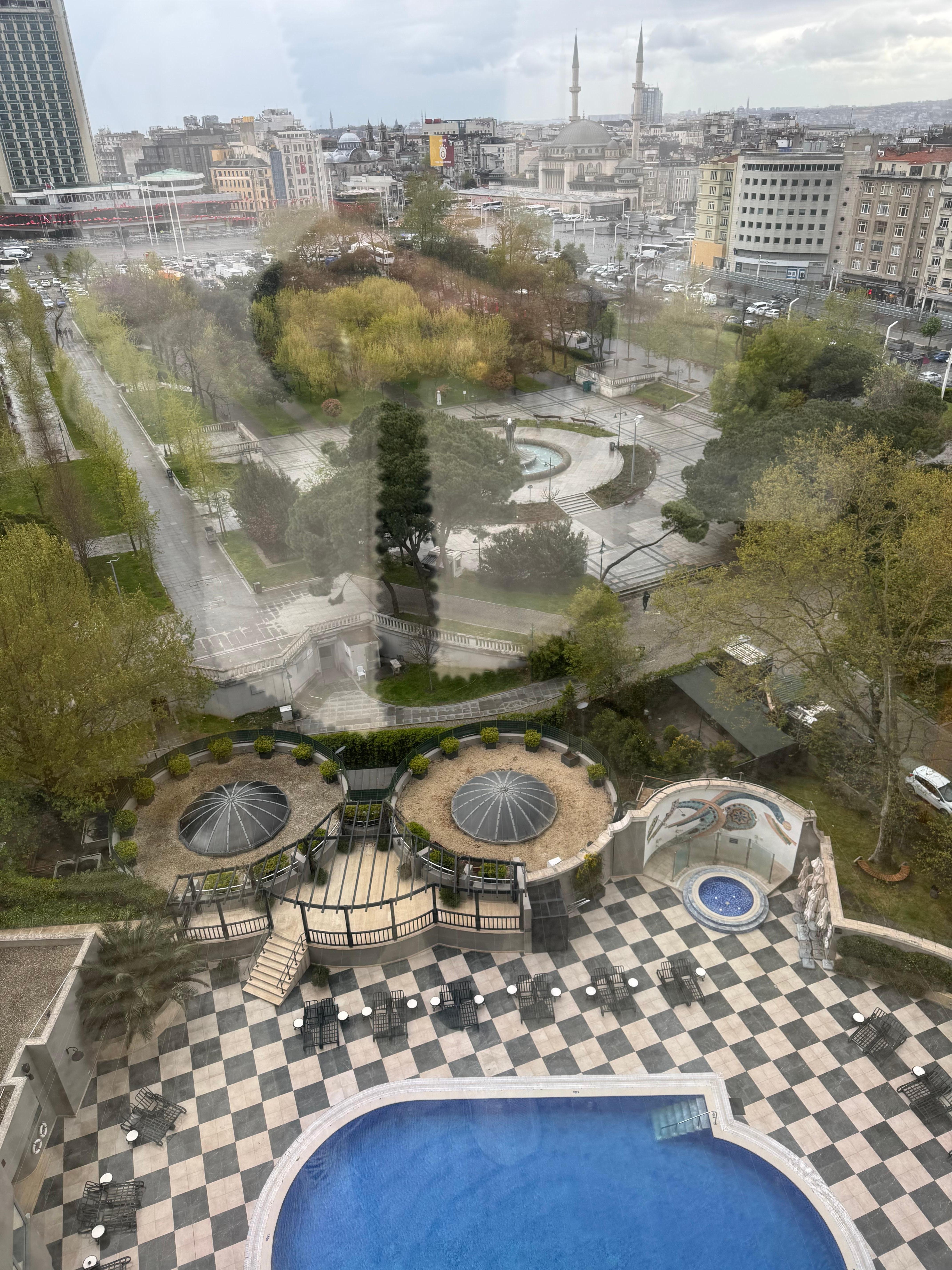 From our 10th floor room 