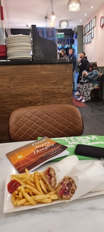 Fabulous kebab shop next door!