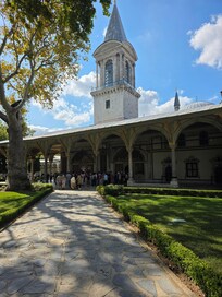 Grounds outside Sultans' palace.