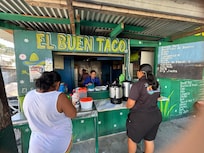 The best breakfast tacos 2 min walk away.