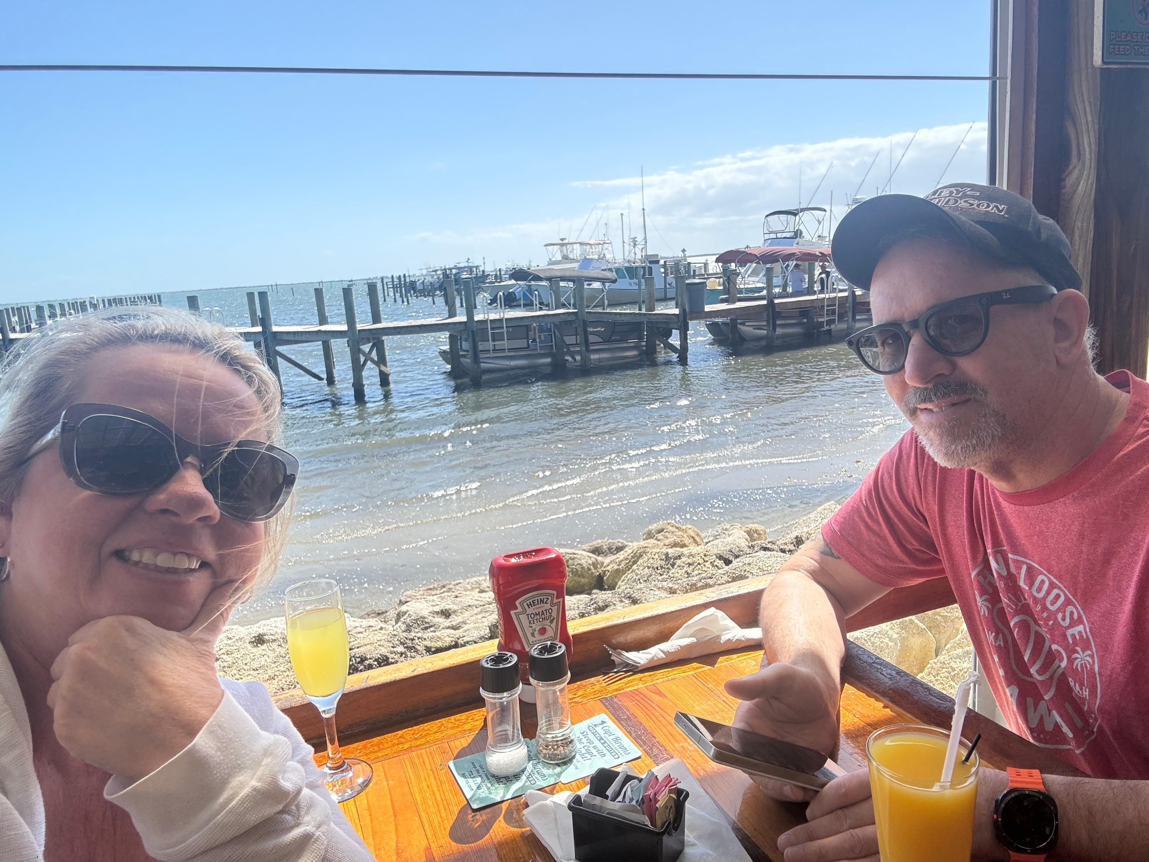 Breakfast with a view!! 