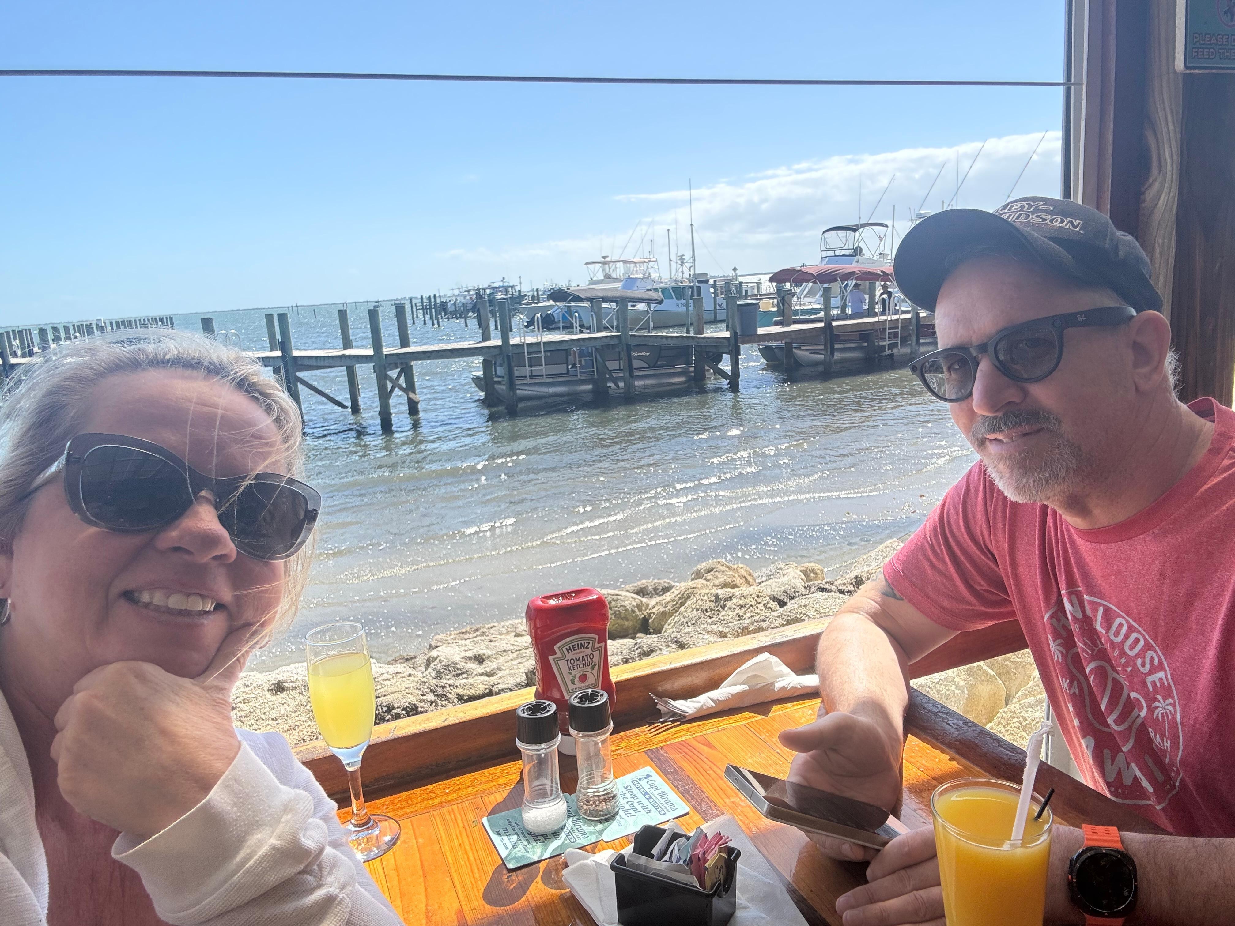 Breakfast with a view!! 