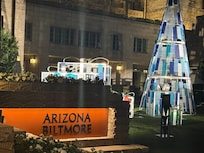 Gorgeous entrance festive for the holidays…