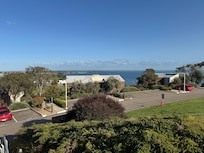 View from reception and restaurant