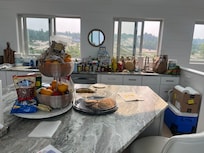 Lots of room in the kitchen. We had 3 people making different things at the same time.