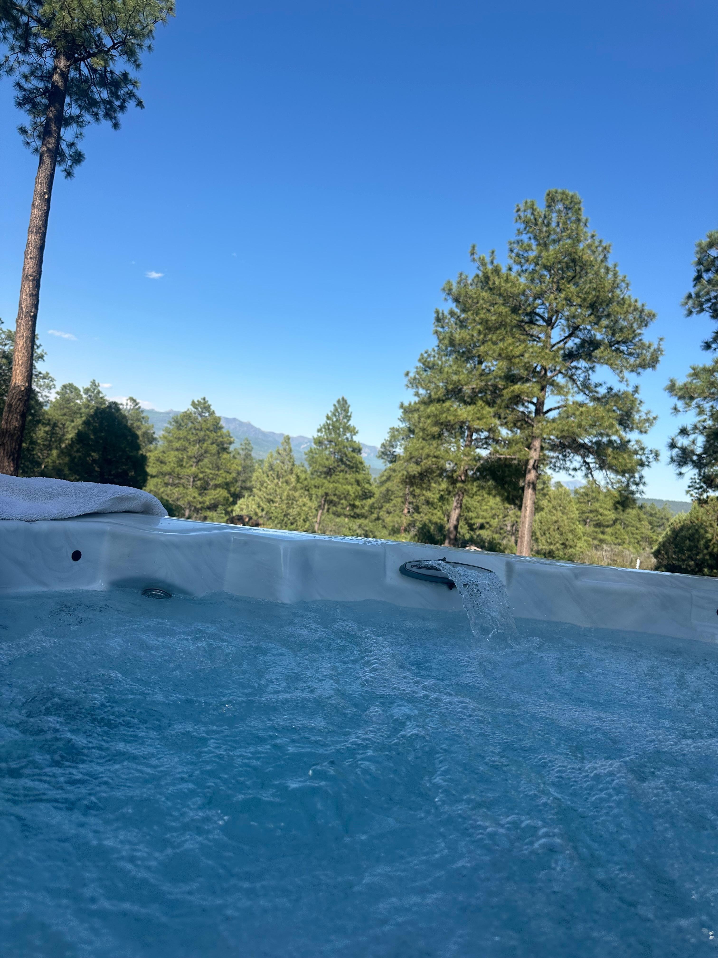 Hot Tub view