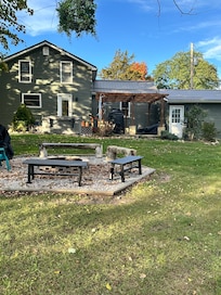 View from the back of the property