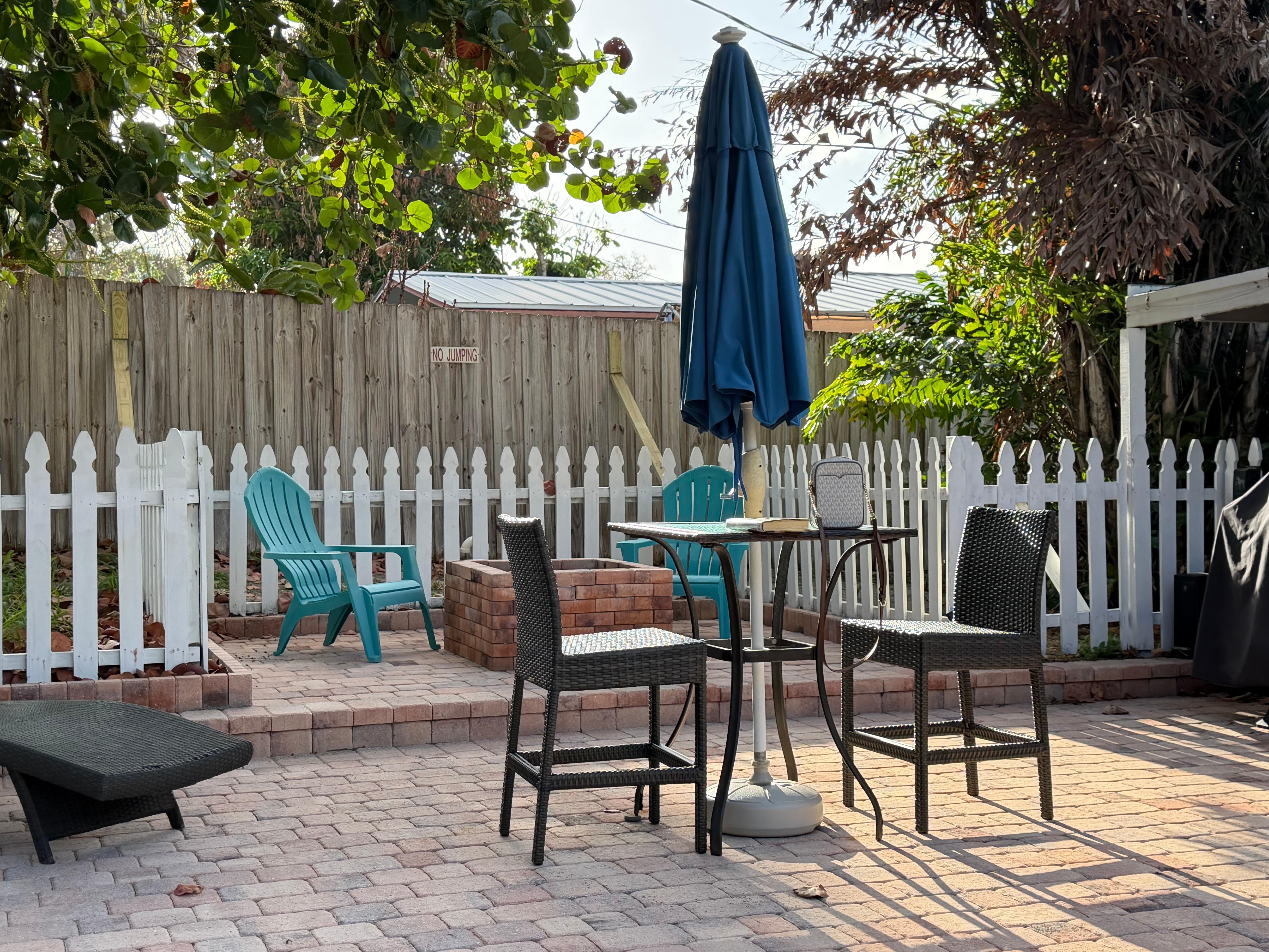 Backyard was amazing!  Fire pit was really nice as well for the evening.  