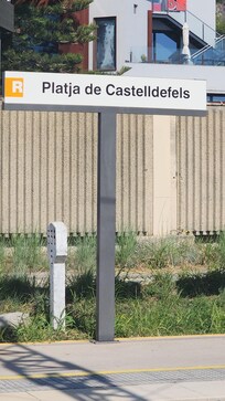We walked to the train station.....