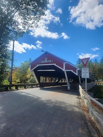 Covered bridge , 1 of many