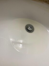 Plugged sink