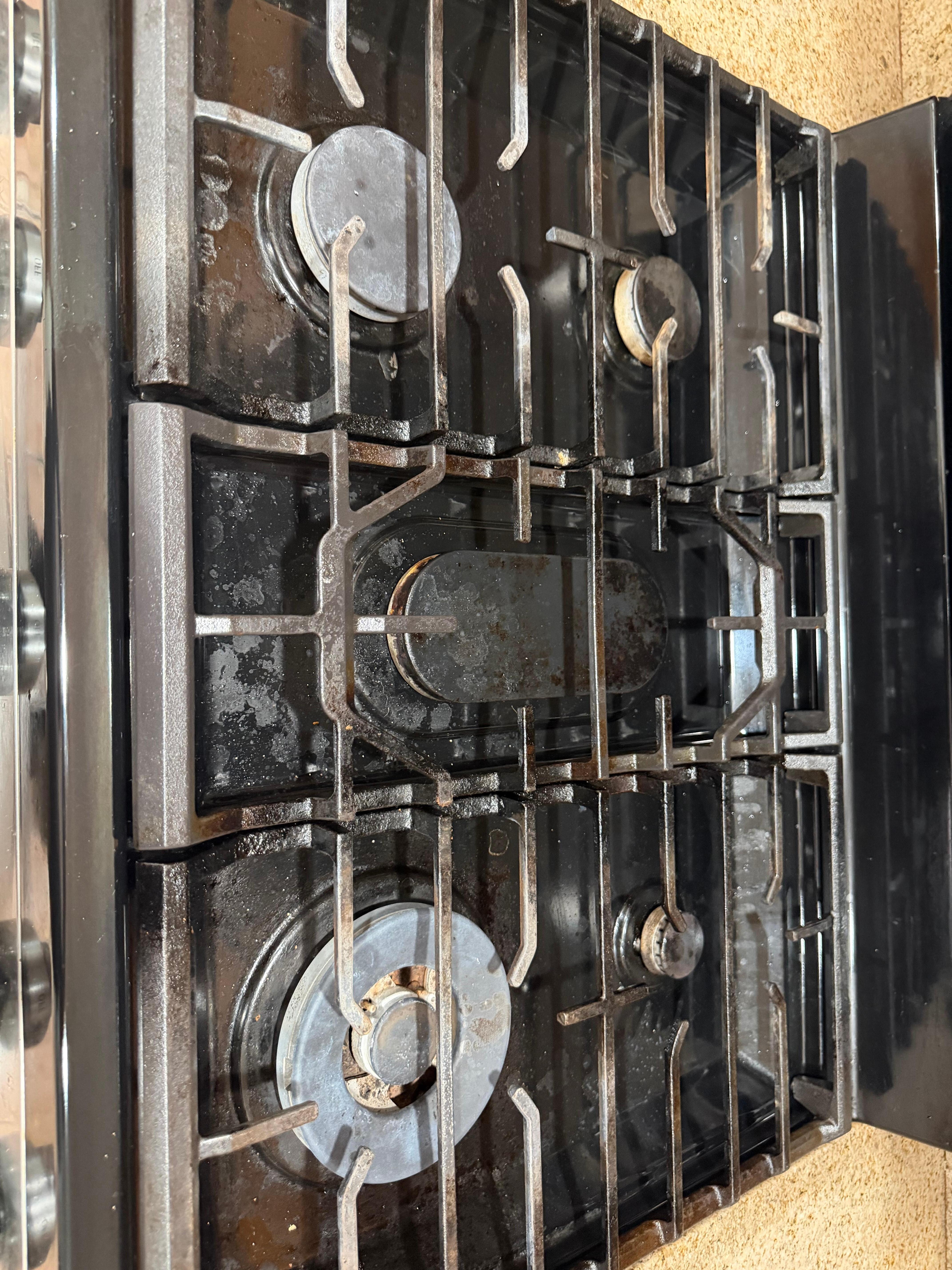 Filthy stove