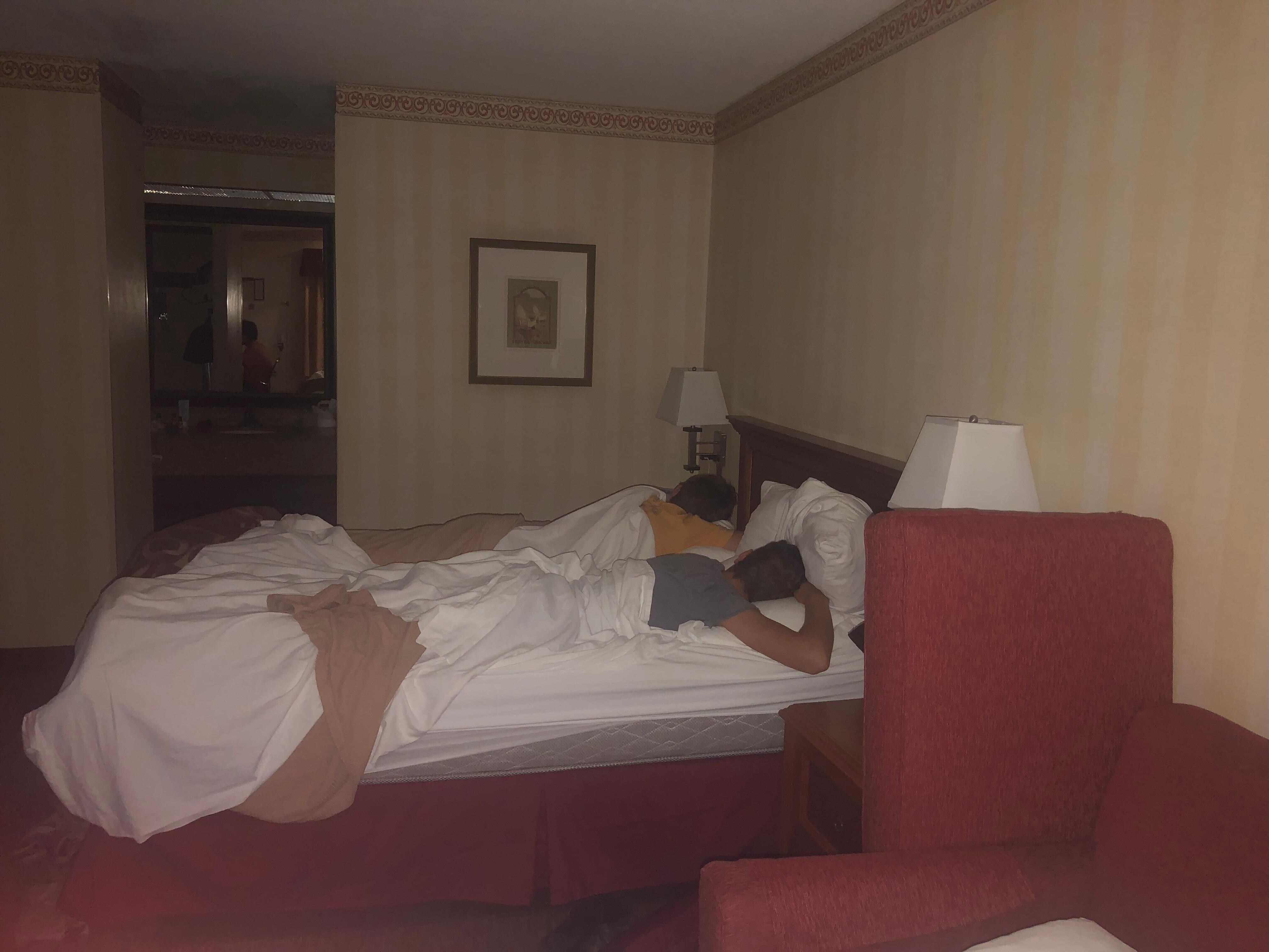 Beds were comfortable 