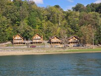 Cabins water view