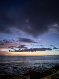 A beautiful sunset from the house