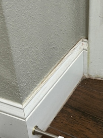 Moldings that have not been cleaned in sometime