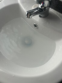 Forgot to mention the clogged sink.
