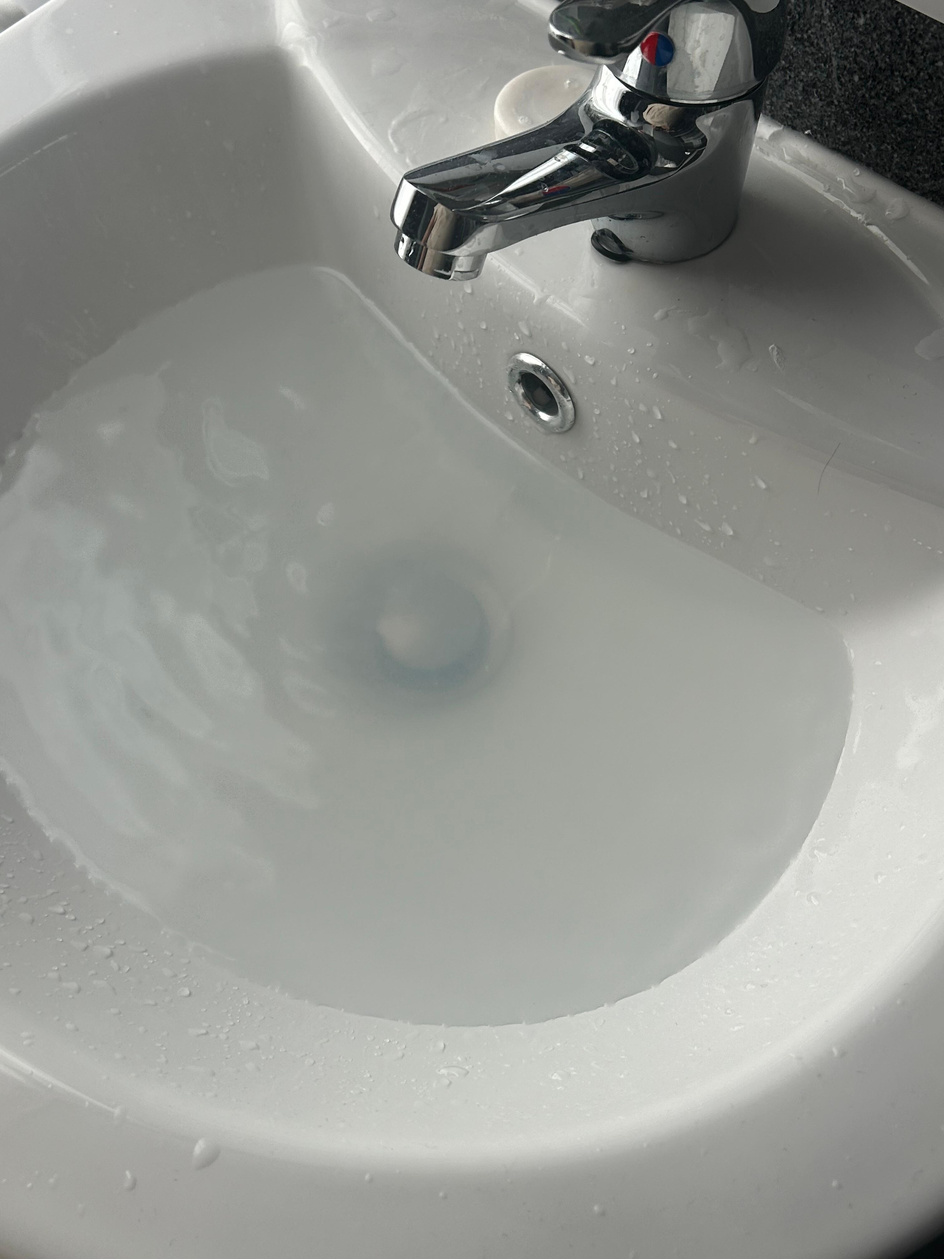 Forgot to mention the clogged sink.