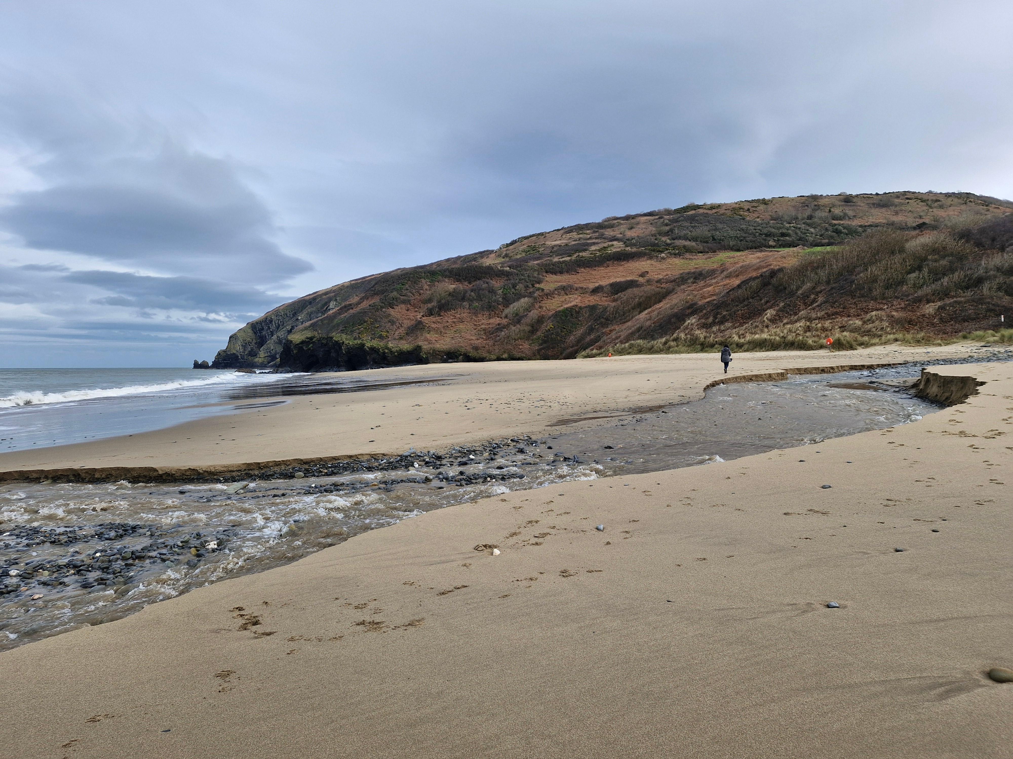 What a walk to Penbryn only sn hour on the coastal path.