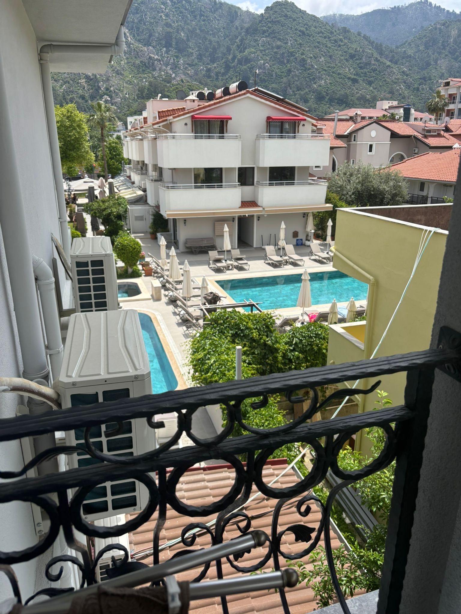 View from our balcony