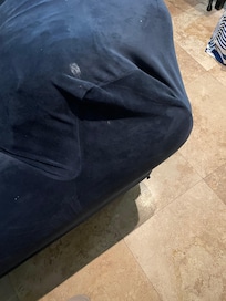 Dirty couch slip covers