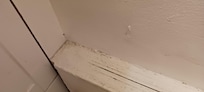 Grimy baseboard