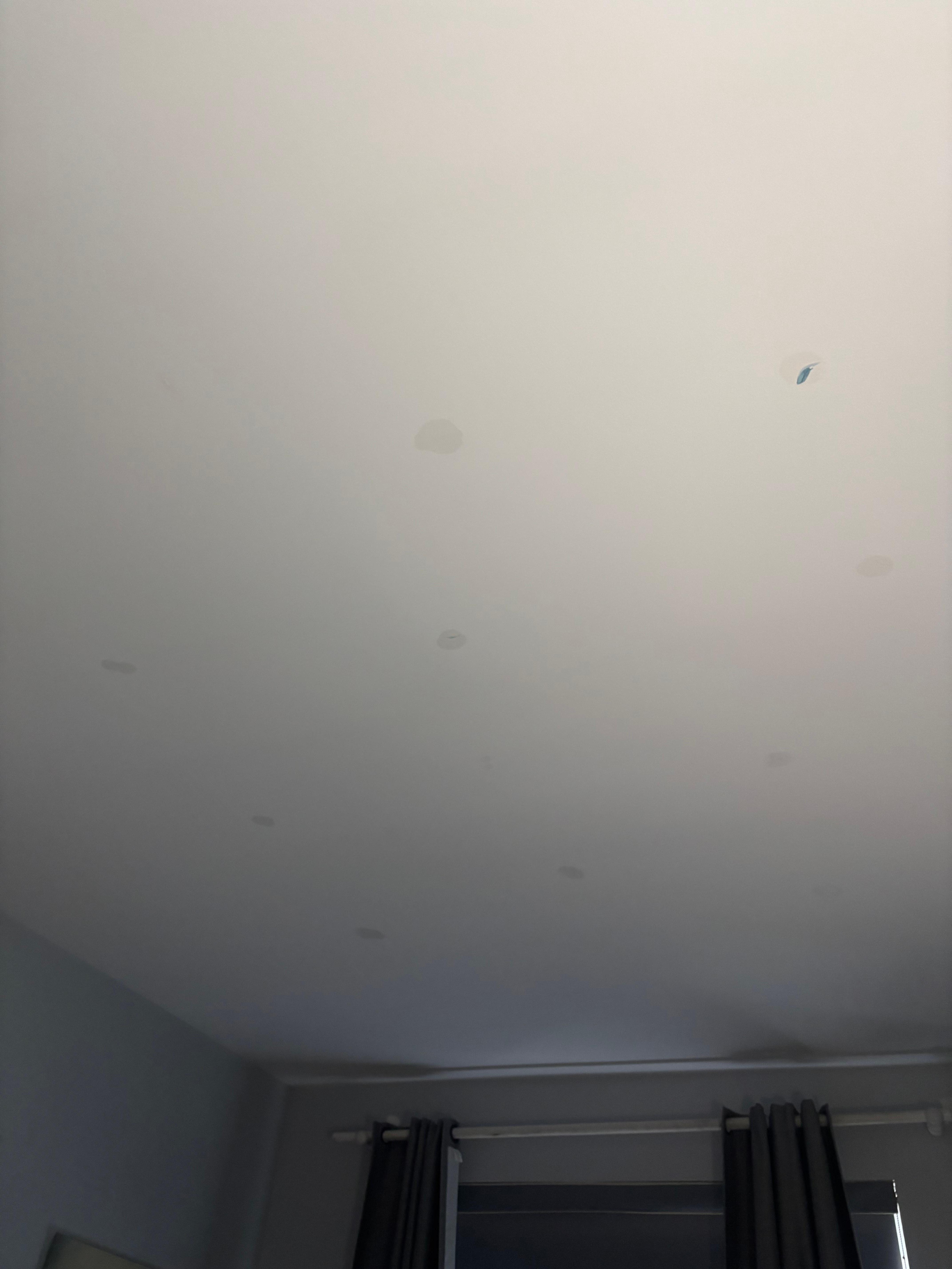 Dirt mark on ceiling 