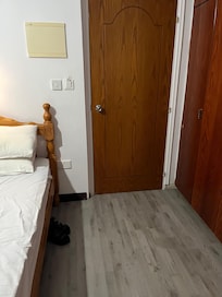 This was the hotel we had to stay in for three days which was very small