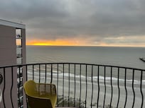 View from the balcony