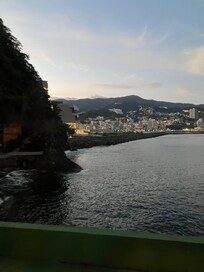 波の音に癒されました。