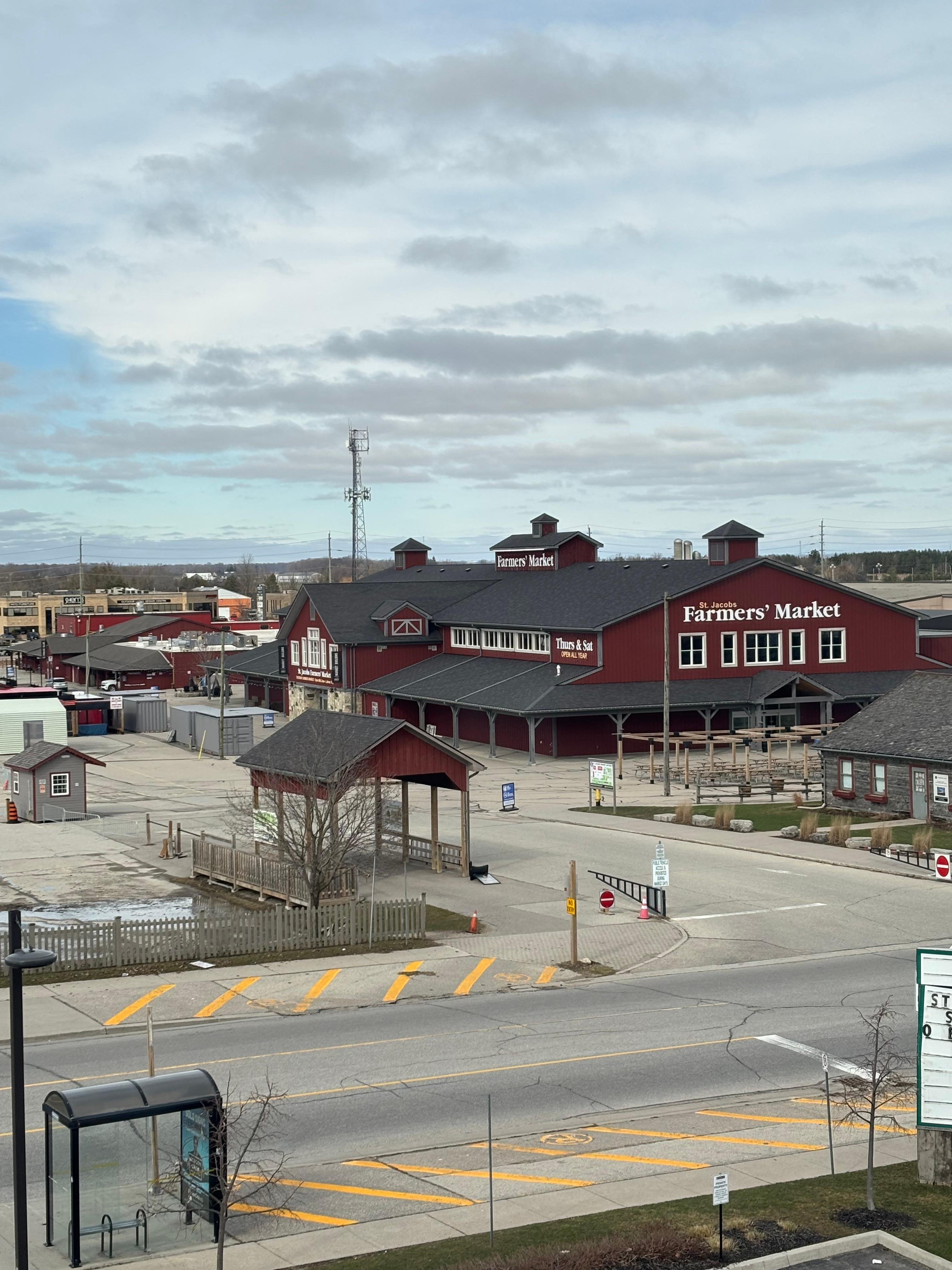 View from our third floor room