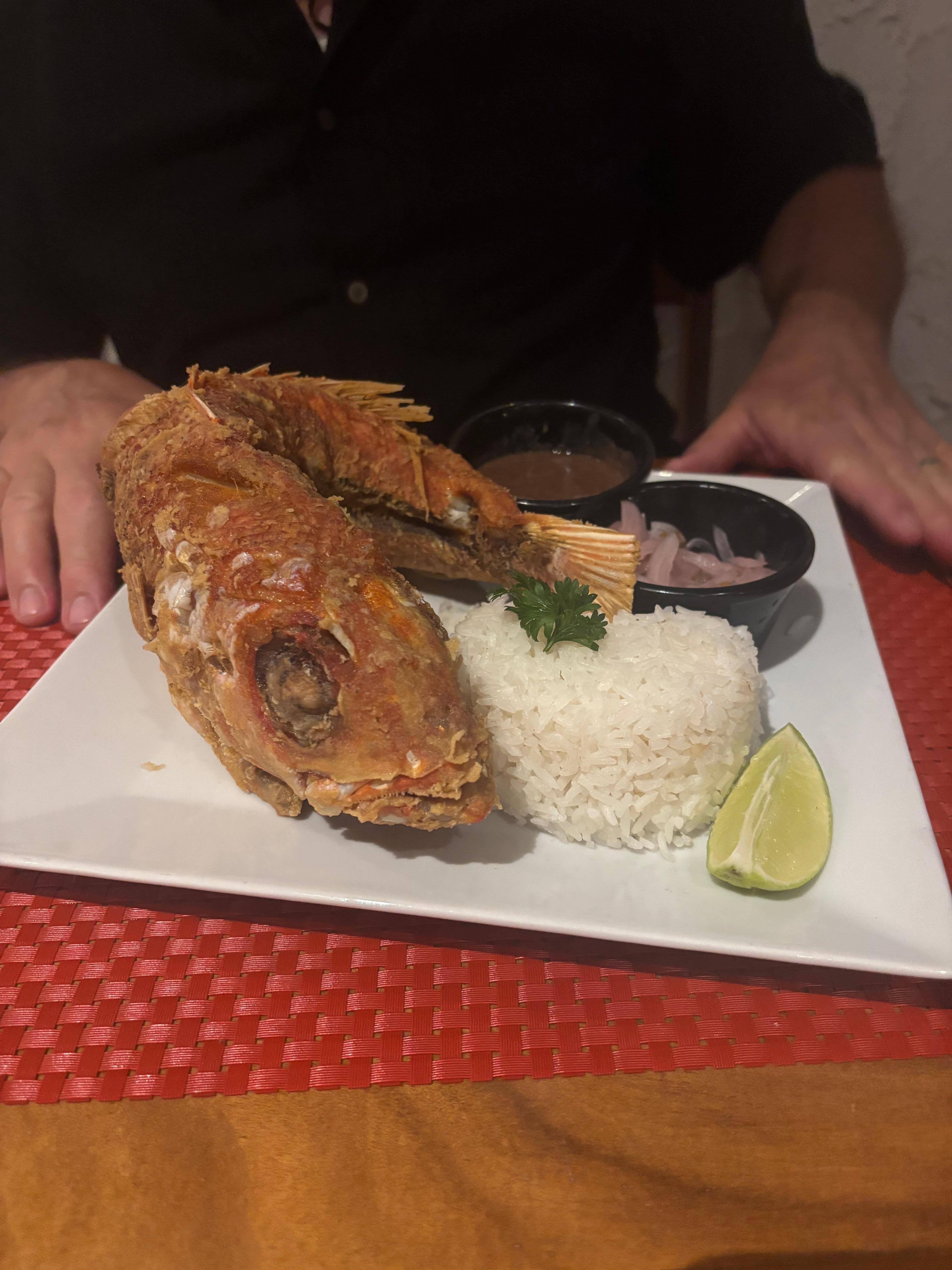 Red Snapper from the grill - WOW!