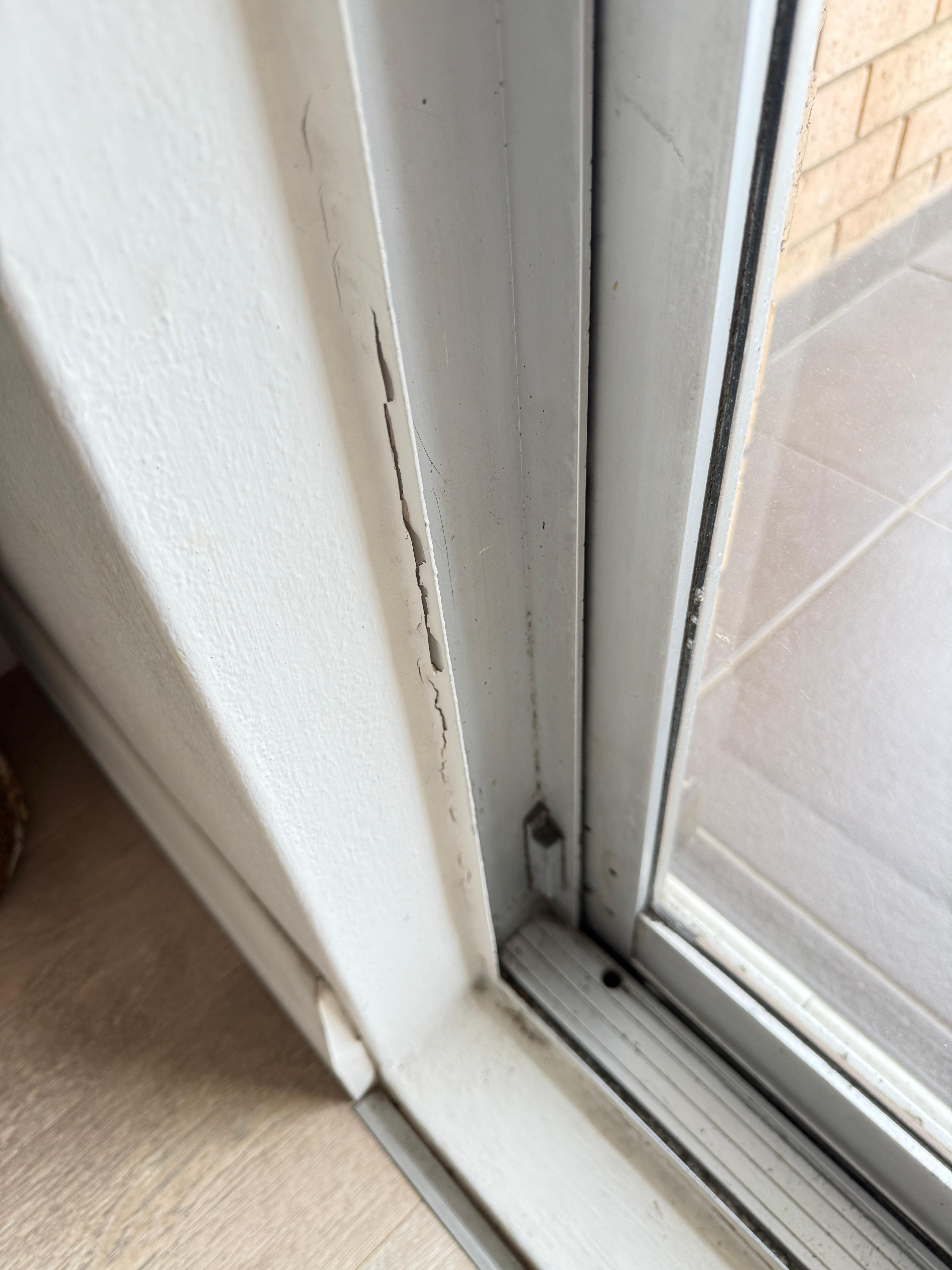 Windows and sliding doors in poor condition